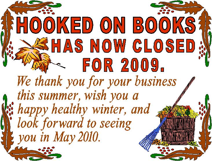 Closing For The Season
