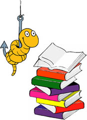 Hooked on Books Bookworm