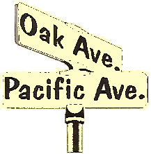 Located at the corner of Oak and Pacific Avenue Wildwood New Jersey USA